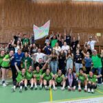 Jubel nach dem Auswärtssieg bei der HSG Hunsrück